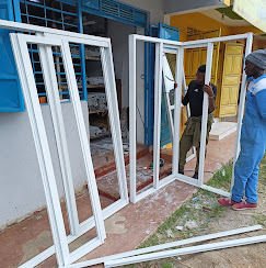 Inside Our Glass Display Area